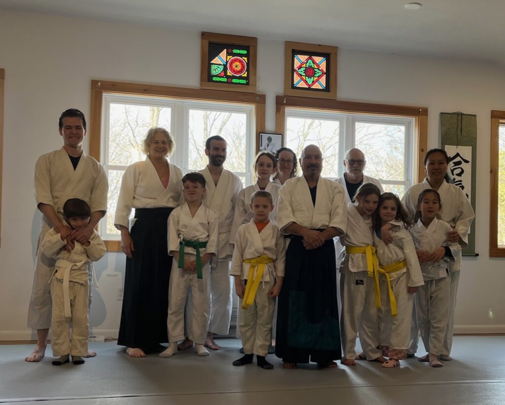 Parent Kids Aikido class art of peace aikido dojo