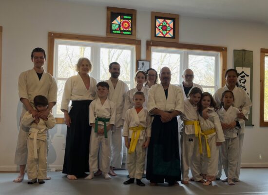 Parent Kids Aikido class art of peace aikido dojo